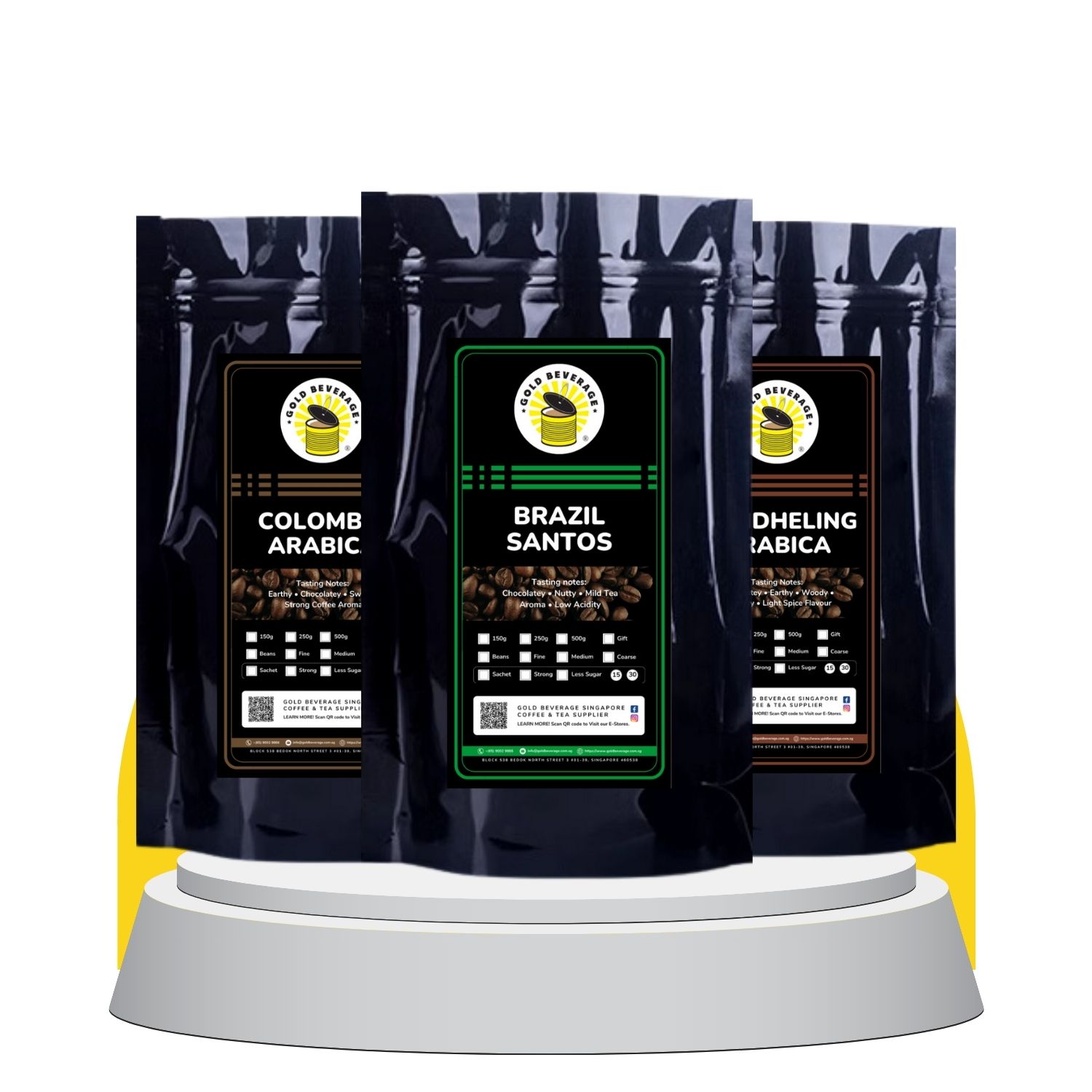 Arabica Trio Taster Pack Bundle